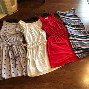 4 XXSP ANN Taylor dresses.  Lightly worn.